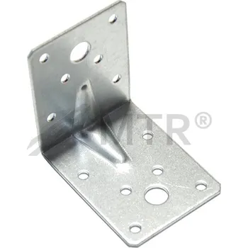 Tesařské kování MTR Nerezový úhelník ÚP7 s prolisem nerez A2 Varianta: Úhelník ÚP7 s prolisem nerez A2 50x50x35x2 mm nerez A2