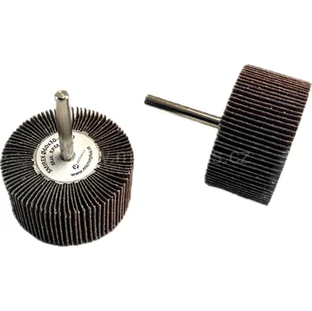 Brusný kotouč Smirkový kotouč na stopce průměr 60 mm, Smirkový kotouč na stopce 60x30-6 P320