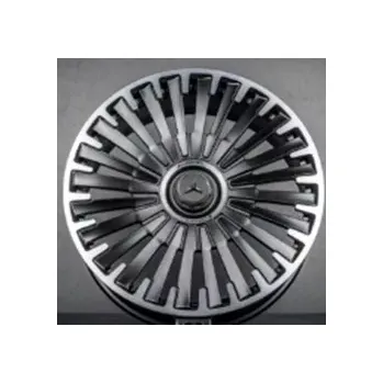 Disk Alu kola Racing Line Y0425, 20x8.5 5x112 ET32, černá matná + leštění (zátěžová)