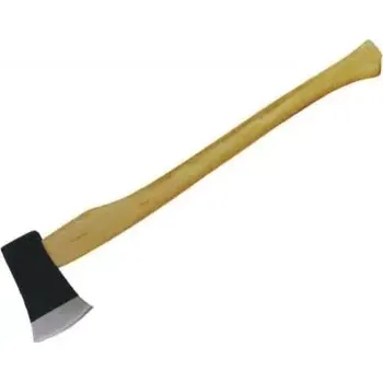 Sekera TOPTRADE sekera dřevorubecká, s dřevěnou násadou, 2000 g, profi