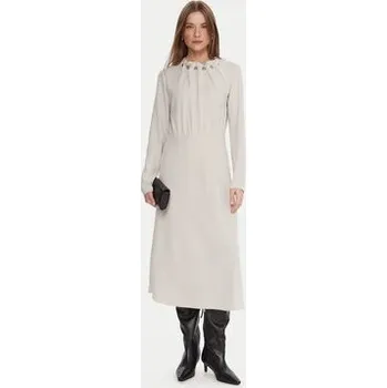 Dámské šaty Armani Exchange Každodenní šaty XW000735 AF16125 U1094 Bílá Regular Fit 6