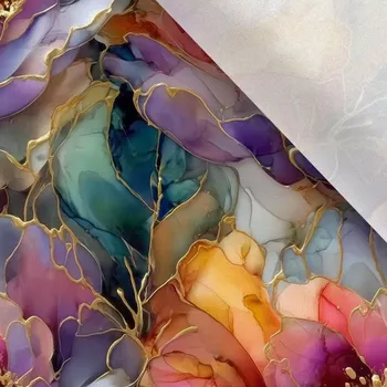 Úplet Takoy fialová abstrakce