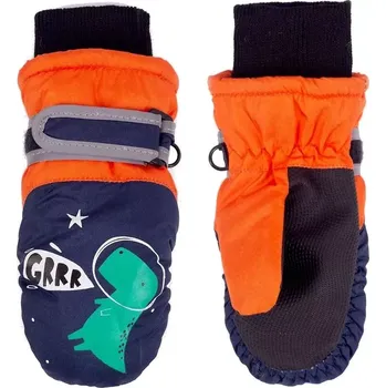 Lyžařské rukavice YOCLUB REN-0324 směs barev 12 cm