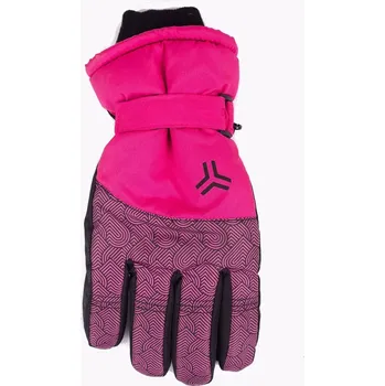 Rukavice Lyžařské rukavice YOCLUB REN-0349G bílá 18 cm
