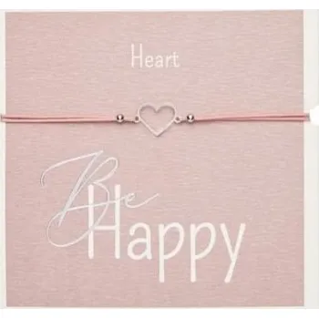 Náramek Gifty - Be Happy náramek - ss Heart
