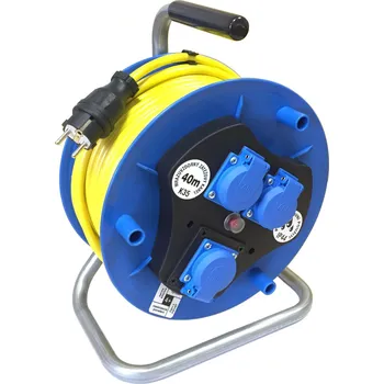 Prodlužovací kabel MUNOS buben 40m mrazuvzdorný ELITE 3x1,5mm (532)