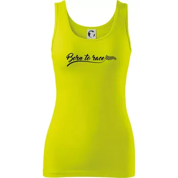 Born to race - Dámské tílko - M ( Limetková )