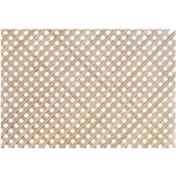 Větrací mřížka Dřevěná mřížka, celá tabule, diagonální, 1230 x 600 mm, smrk