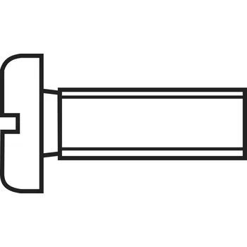 Šroub TOOLCRAFT 814679 šrouby s válcovou hlavou M3 6 mm příruba DIN 84 ocel pozinkované 100 ks