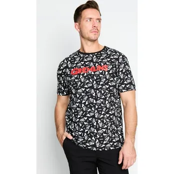 Sinsay - Tričko s krátkým rukávem Gremlins - černá - 643EY-99X - 643EY-99X-XS