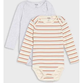 Kojenecký body Sinsay - Sada 2 body - šedá - 007FX-09M - 007FX-09M-56