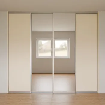 Šatní skříň Vestavěná skříň mezi stěny 280x250x50 cm 1294