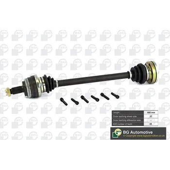 Hřídel nápravy Hnací hřídel BGA DS0900R