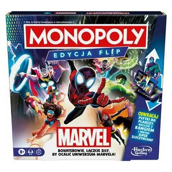 Volný čas PROMO Monopoly Flip Marvel F9931 HASBRO