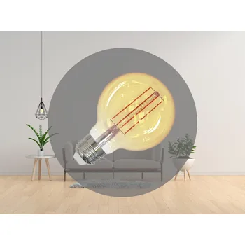 Žárovka NEDES LED Filament SLIM 4,5W VINTAGE - G80 / E27 / 1800K - ZFS102