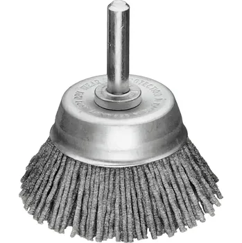 Lessmann 430128 | Kartáč na plochy se stopkou průměr 6 mm s brusnými štětinami z karbidu křemíku průměr 50x10 / 80/1,2