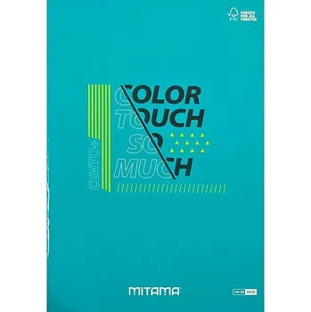 MITAMA A4 linkovaný, 52+2 listů, tyrkysový