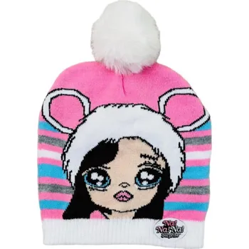 Čepice Eplusm Čepice NA NA NA Surprise s bambulkou Barva: Růžová, Velikosti: 52