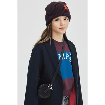 Chlapecká mikina Dětská bavlněná mikina MAX&Co. MAXS3F SWEAT-SHIRT MX0037 burgundské 93X, vel. 156