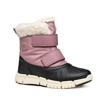 Dívčí sněhule Sněhule Geox J Flexyper B Ab J46APC 0BCFU C8A9B S Růžová 31