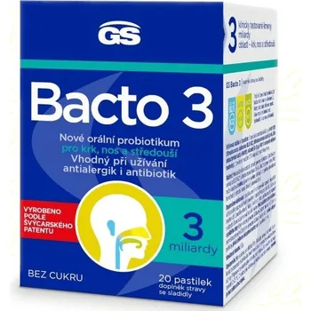 Green Swan Pharmaceuticals Bacto 3 20 pastilek