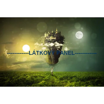 Látkový panel - Fantasy - FA - 01 Velikost: 10x7cm, Materiál: Kočárkovina