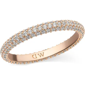 Šperk Daniel Wellington Třpytivý bronzový prsten s kubickými zirkony Pavé DW0040169 56 mm + 2 měsíce na vrácení zboží