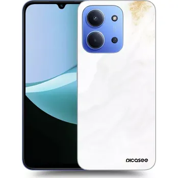 Pouzdro na mobilní telefon Picasee silikonový průhledný obal pro Xiaomi Redmi 15C 4G - Bílá