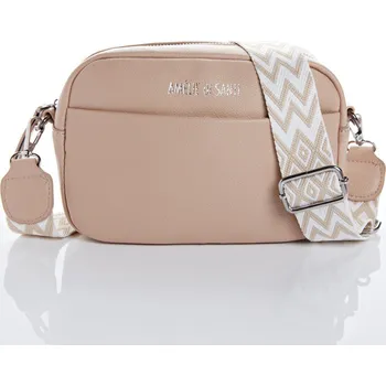 Kabelka 3Pagen Kabelka Loreen písková 21 x 8 x 16 cm.