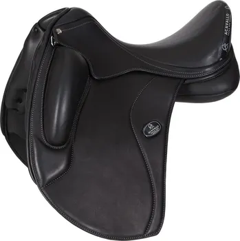 Jezdecké sedlo ACAVALLO Sedlo drezurní Leonardo Acavallo, černé Velikost posedlí: 17", Šířka komory: nastavitelná