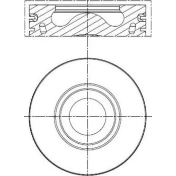 Píst motoru Píst MAHLE 013 PI 00137 001