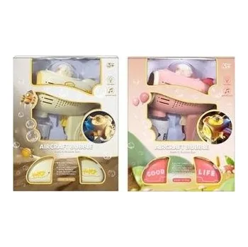 Hra na zahradu Maszynka do puszczania baniek samolocik mix