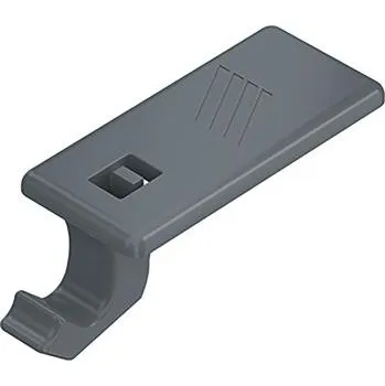 Nábytkové kování HETTICH Sensys rameno závěsu - krycí víčko neutrální, ocelový obsidián černý