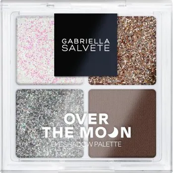 Oční stíny Gabriella Salvete Over The Moon Glitterverse Paletka Očních Stínů
