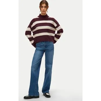 Dámský svetr Vero Moda Svetr Inez 10331538 Fialová Regular Fit XS