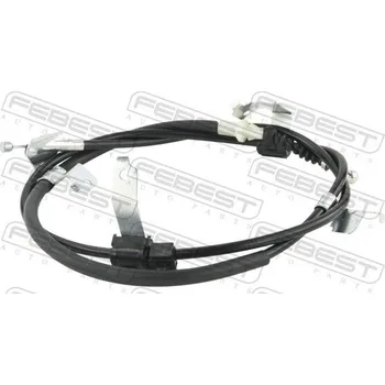 Lanko parkovací brzdy Tažné lanko, parkovací brzda FEBEST 01100-NRE180LH