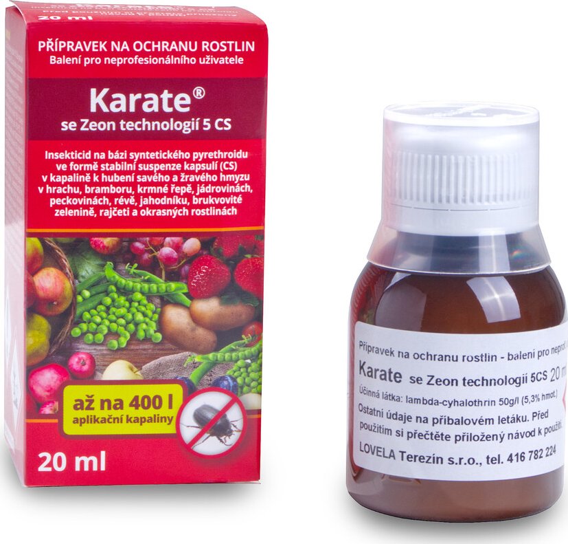 Karate Zeon 5 CS - 20 ml insekticid Agrobio