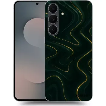 Pouzdro na mobilní telefon Picasee silikonový průhledný obal pro Samsung Galaxy S25 FE 5G - Vawes