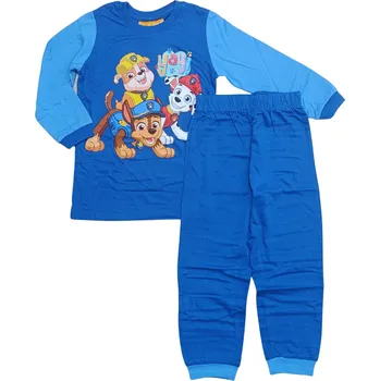 Chlapecké pyžamo Exity KFT Chlapecké pyžamo TLAPKOVÁ PATROLA 3 psi dlouhé modré Barva: Modrá, Velikost: 128