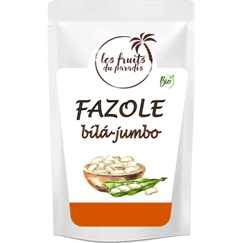 Luštěnina Bílá fazole Jumbo BIO 1 kg LES FRUITS DU PARADIS