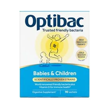 Optibac Babies and Children (Probiotika pro miminka a děti) 90 x 1,5 g sáček
