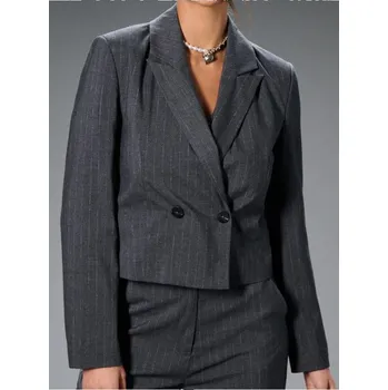 Sinsay - Blejzr - šedá - 756FI-90P - 756FI-90P-XS