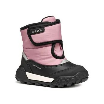 Dívčí sněhule Sněhule Geox B Trekkyup B Ab B566MA 054FU C0724 S Černá 27