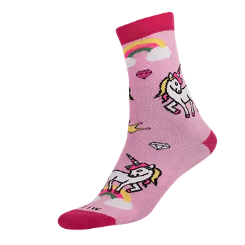 Pánské ponožky Ponožky - Jednorožec - velikost 39-42 (Velikost 39-42)