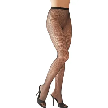 Dámské erotické punčochy Cottelli Síťované punčocháče S-L