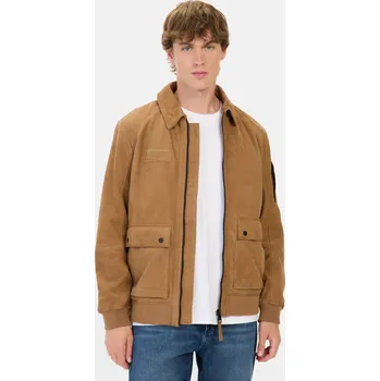 BUNDA CAMEL ACTIVE LEATHER BLOUSON SAND
