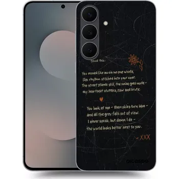 Pouzdro na mobilní telefon Picasee silikonový průhledný obal pro Samsung Galaxy S25 FE 5G - POET