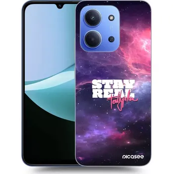 Pouzdro na mobilní telefon Picasee silikonový průhledný obal pro Xiaomi Redmi 15C 4G - Stay Real