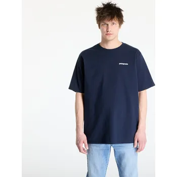Pánské tričko Tričko Patagonia Men's P-6 Logo Responsibili-Tee® New Navy L