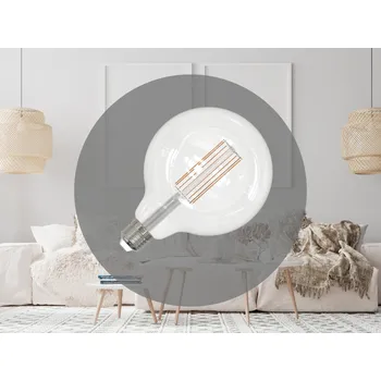 Žárovka NEDES LED Filament 18W - G125 / E27 / 3000K - ZLF914